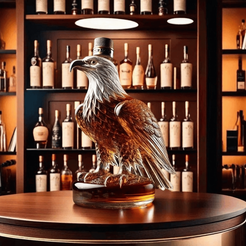 Eagle Whiskey Bottle