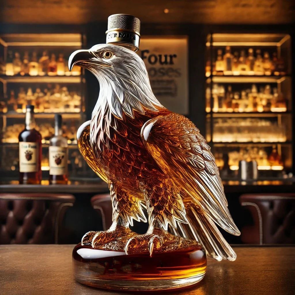 Eagle Whiskey Bottle