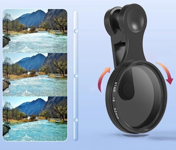 📸Smartphones Portable Polarizer Camera Lens