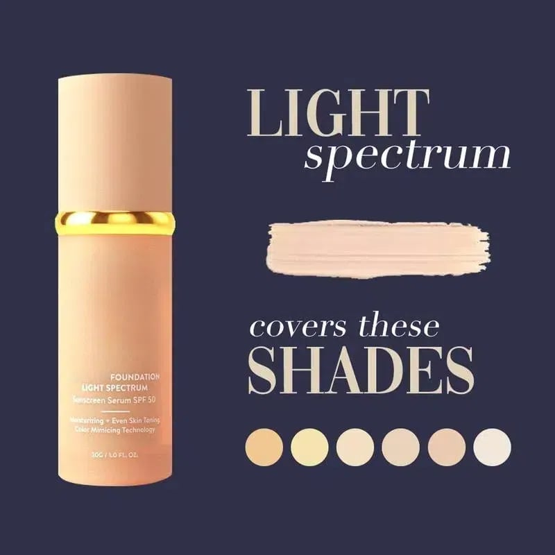 🔥Last Day 49% OFF🔥Foundation 4 in 1 - Light Spectrum