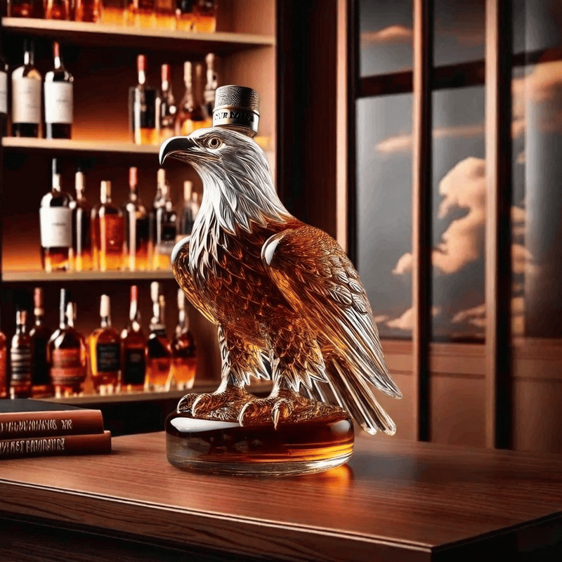 Eagle Whiskey Bottle