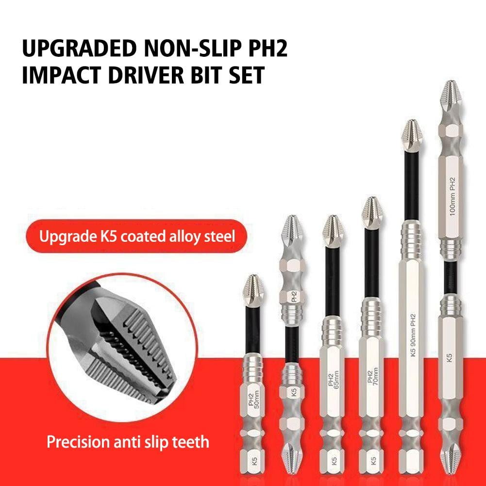 🔥Last Day Promotion 48% OFF-SSRoirvbb Anti-Slip PH2 Impact Driver Bit Set