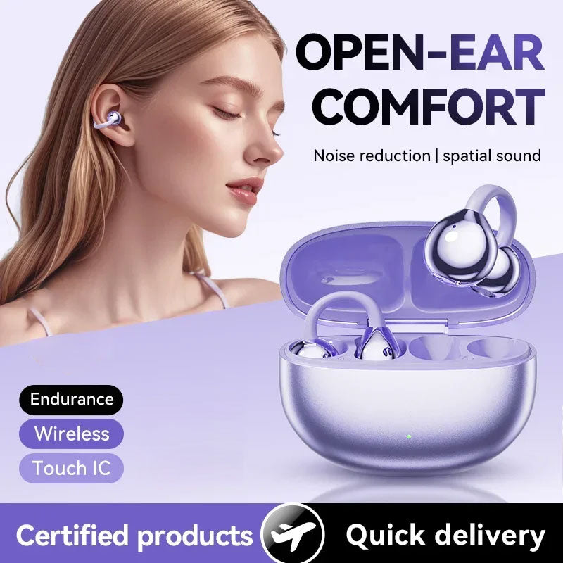 🔥Last Day 49% OFF🔥Ear Clip Bluetooth Headphones