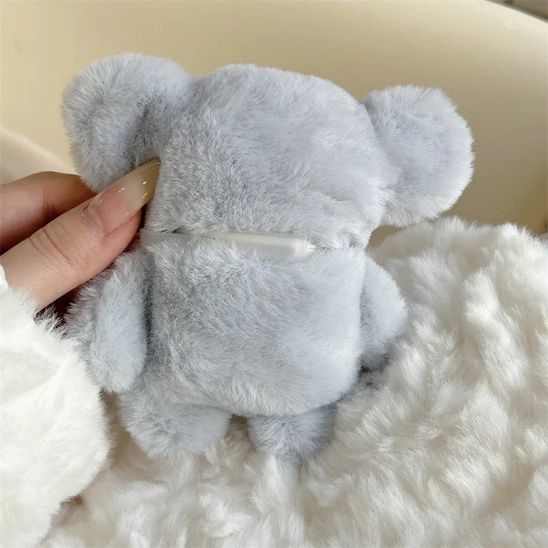 🔥2025 New Arrival🔥Cute Plush Elephant Earphone Protective Case