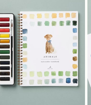 🔥SPRING MEGA SALE🖼️Beginner-Friendly💕 Watercolor Workbook