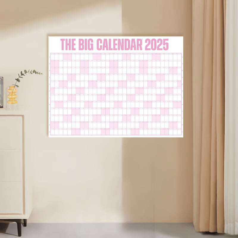 🎁🔥The Big Calendar 2025 | Dry Erase