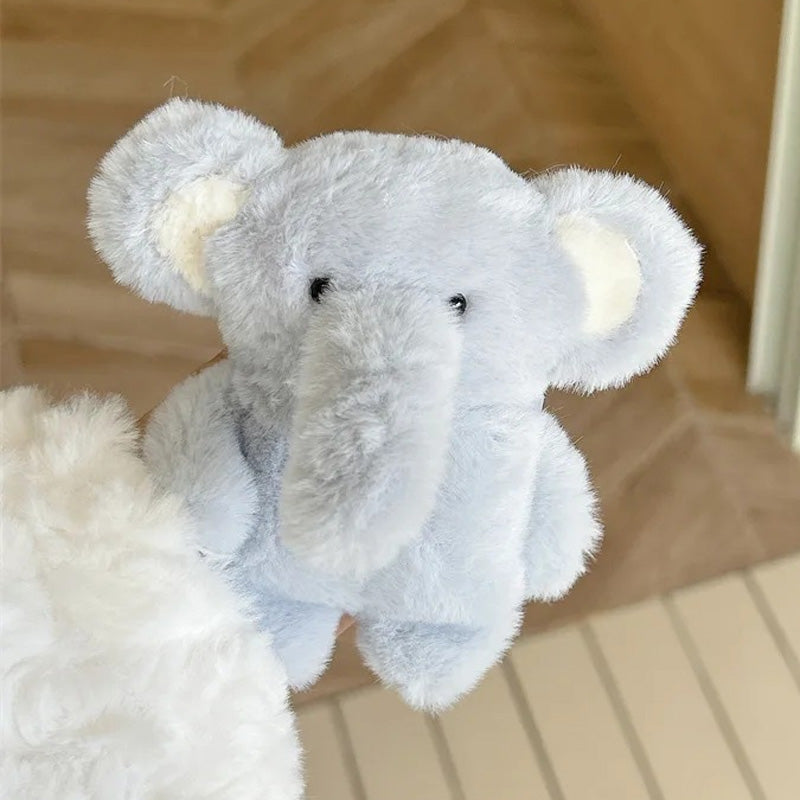 🔥2025 New Arrival🔥Cute Plush Elephant Earphone Protective Case