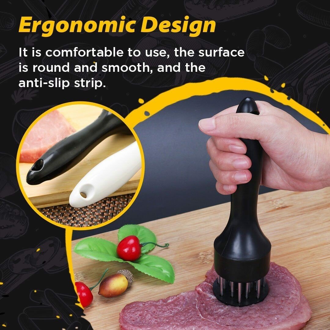 ❄️Winter Discount Frenzy Promotion-49% OFF-🥩Stainless Steel Meat Tenderizer Needle 21 Pin Steak BBQ Kitchen Cooking Tool