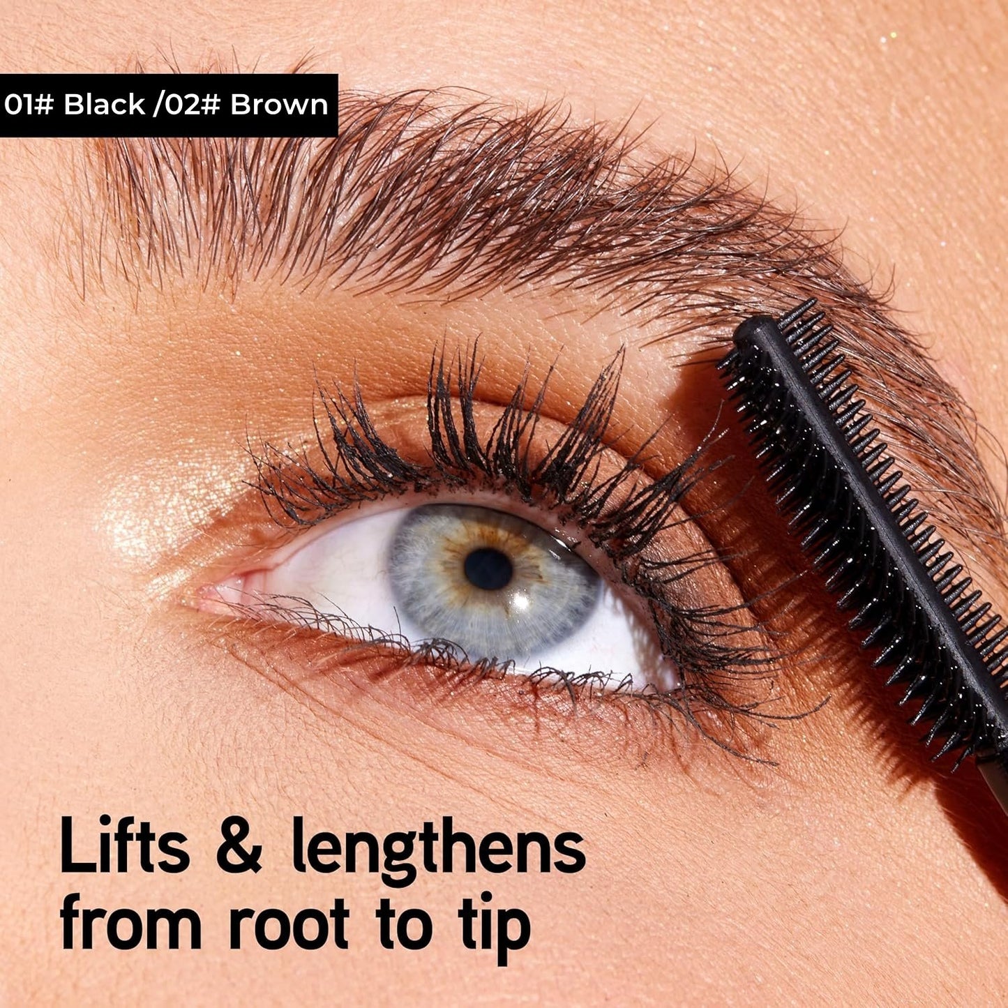 LAST DAY BUY 1 GET 1 FREE🔥Tubing mascara black & brown duo for lash makeup