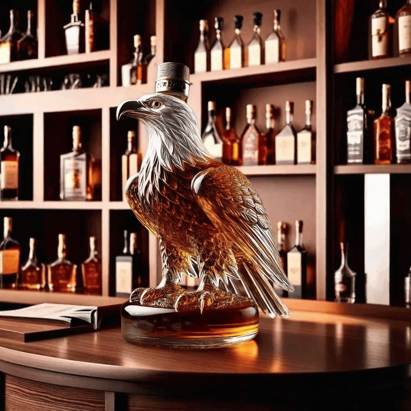 Eagle Whiskey Bottle