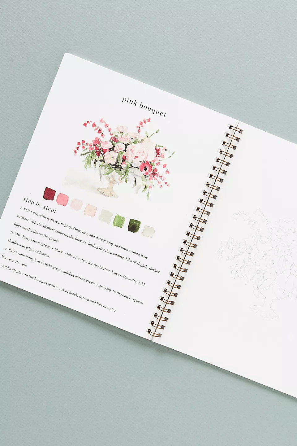 🔥SPRING MEGA SALE🖼️Beginner-Friendly💕 Watercolor Workbook