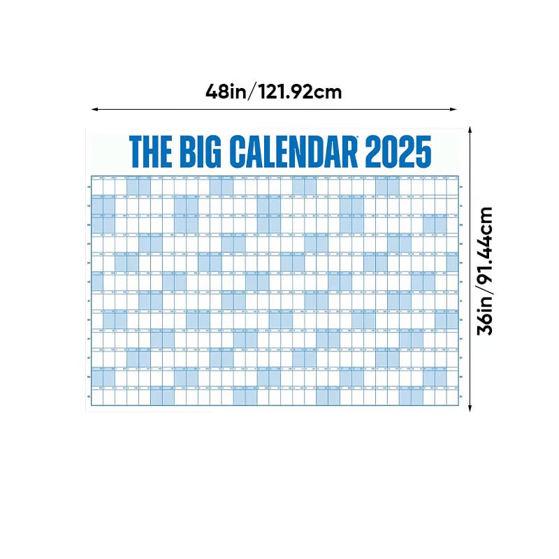 🎁🔥The Big Calendar 2025 | Dry Erase