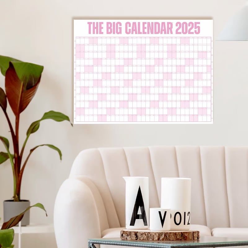 🎁🔥The Big Calendar 2025 | Dry Erase