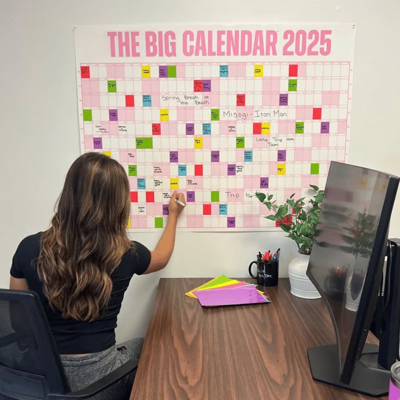 🎁🔥The Big Calendar 2025 | Dry Erase